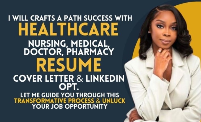 Craft professional healthcare medical nursing resume doctor
