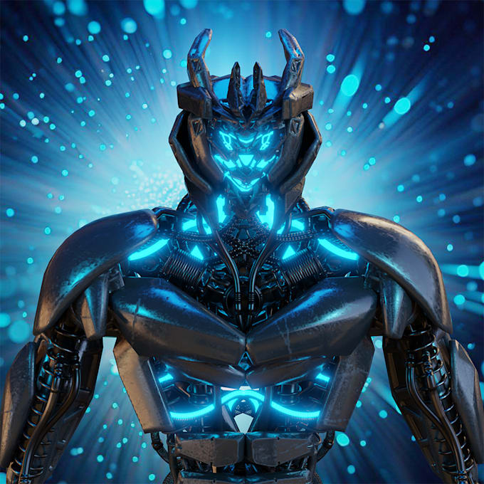 do custom 3d character modelling for game or animation