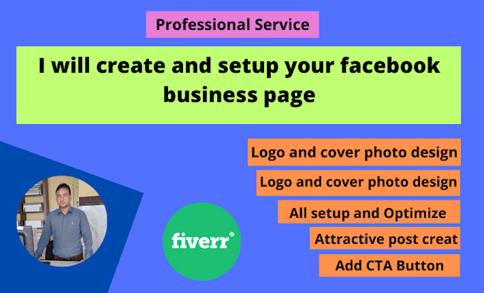 create and setup your facebook business page