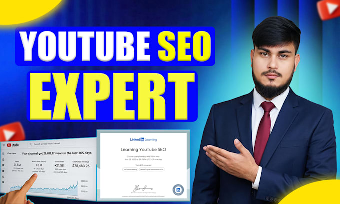 do youtube SEO to rank your videos on first page and increase views fast