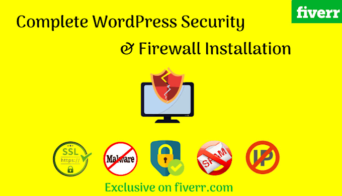 do complete wordpress security and firewall installation