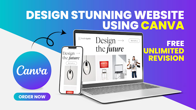 create personal portfolio website using canva or google sites