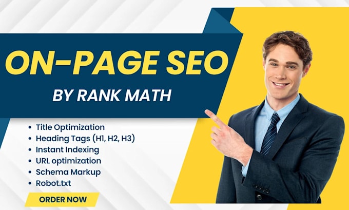 do rank math on page SEO of your wordpress website
