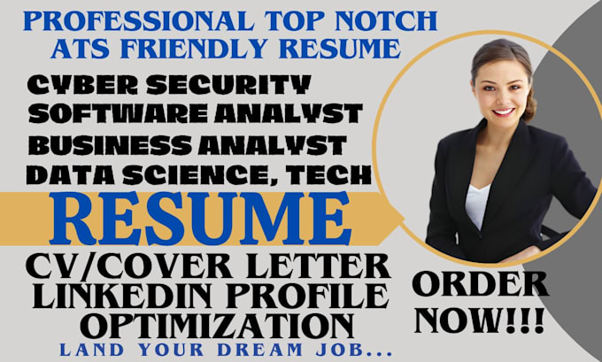 craft data software business analyst cybersecurity IT technical resume