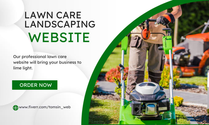 Lawn care sale website