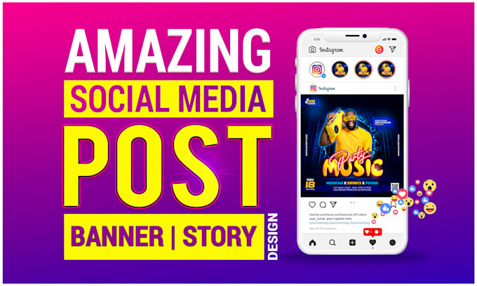create professional social media ads design, instagram post, facebook ads