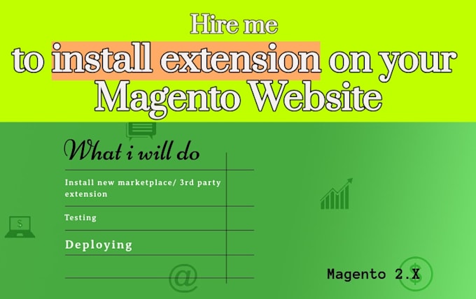 install extensions to your magento website
