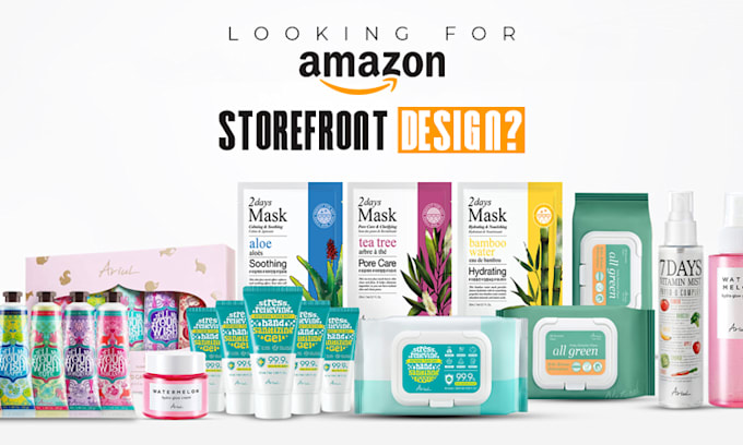 design professional amazon storefront