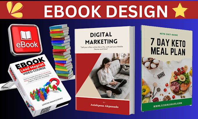 Design ebooks pdfs workbooks lead magnets using canva by Naseem702 | Fiverr