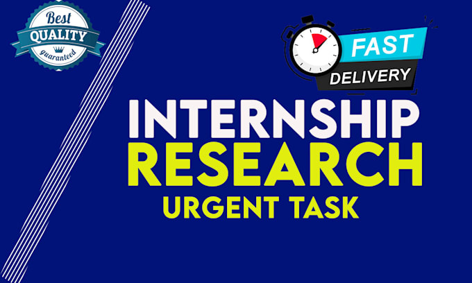 customized internship report and project report