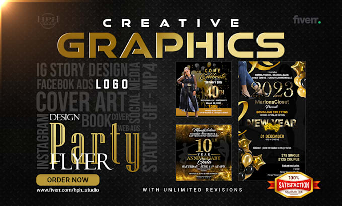 be your graphics designer for flyer, book, gif ads, cd cover