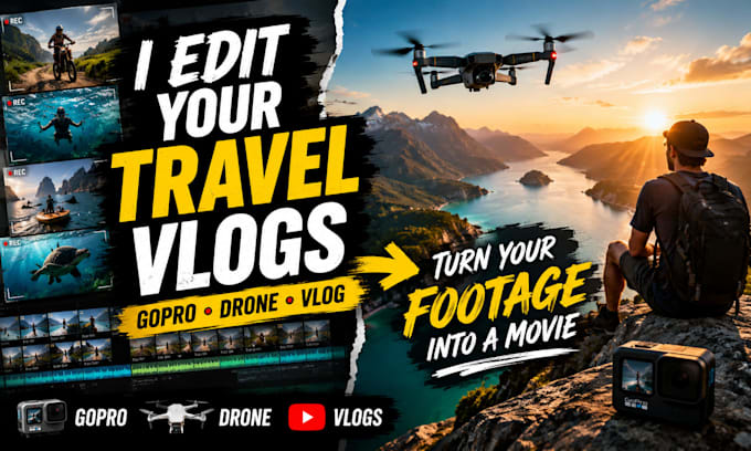 turn your travel footage into a cinematic video