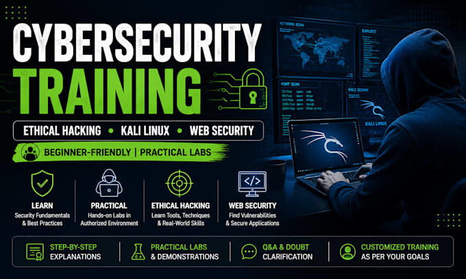 teach you practical cybersecurity and ethical hacking