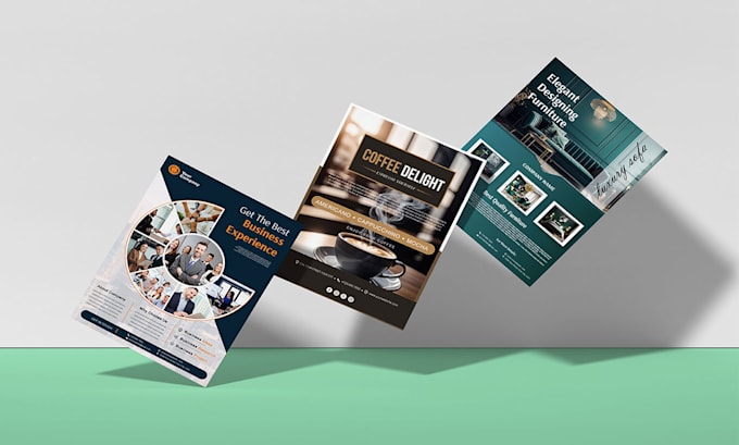 design trendy professional flyer