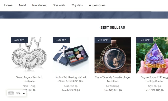I will create a dropshipping store, jewelry website, and a shopify jewelry store