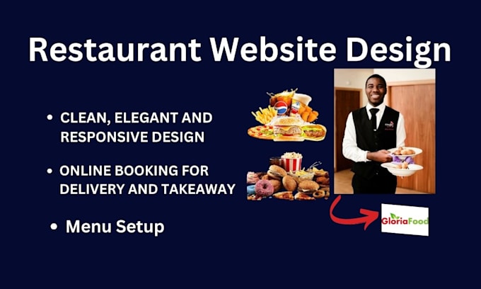 design restaurent website, food website, food ordering system, cafe website