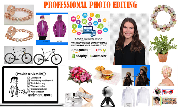 do bulk photo background removal and product image editing