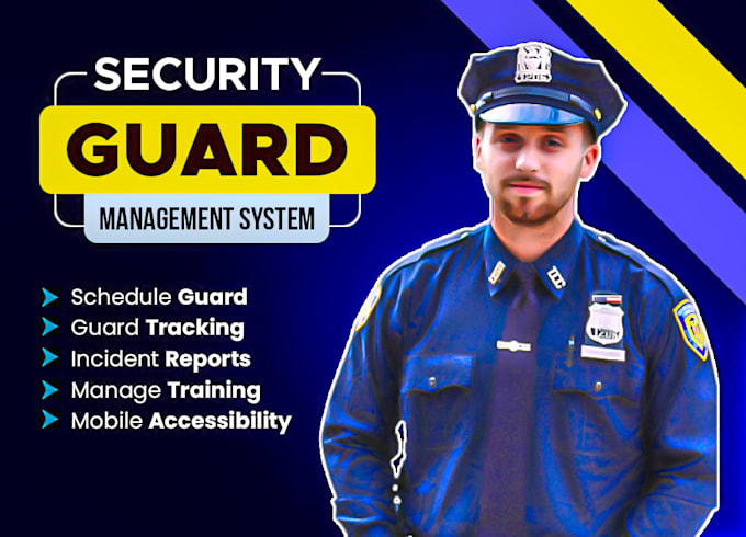 develop security guard management software