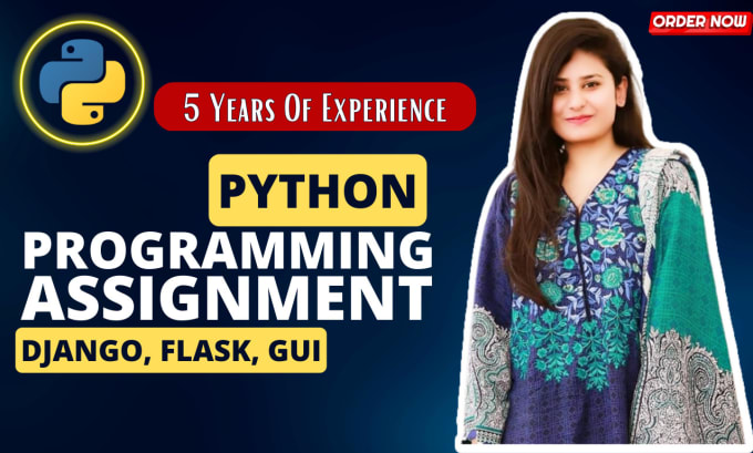 Quickly do python assignment, python django, python flask, python gui