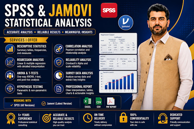 analyze survey data professionally in spss and jamovi