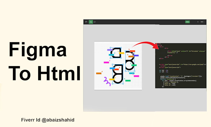 Make your figma design to html by Abaizshahid | Fiverr
