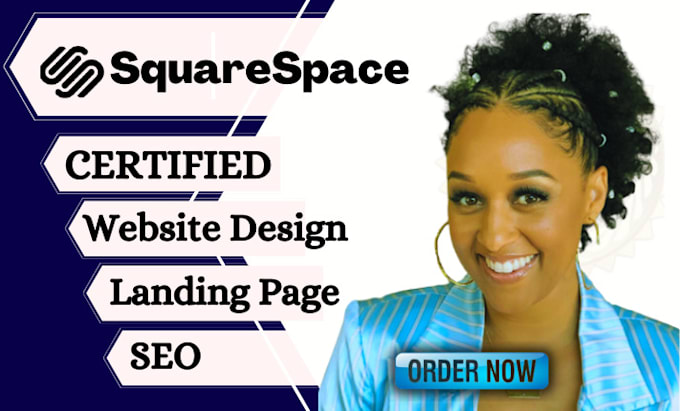 do squarespace website design or redesign with squarespace builder