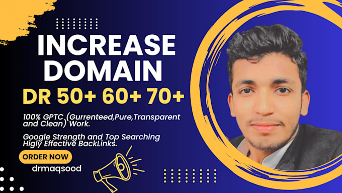 increase domain rating ahrefs dr50,dr60,dr70 plus