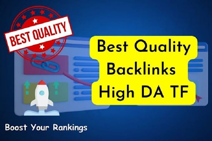 make high trust flow and high authority backlinks for SEO