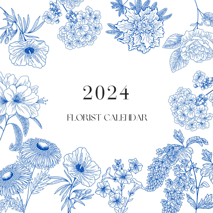 Design a custom 2024 calendar by Mehdi dambarek Fiverr