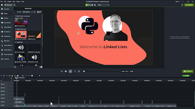 be your camtasia video editor