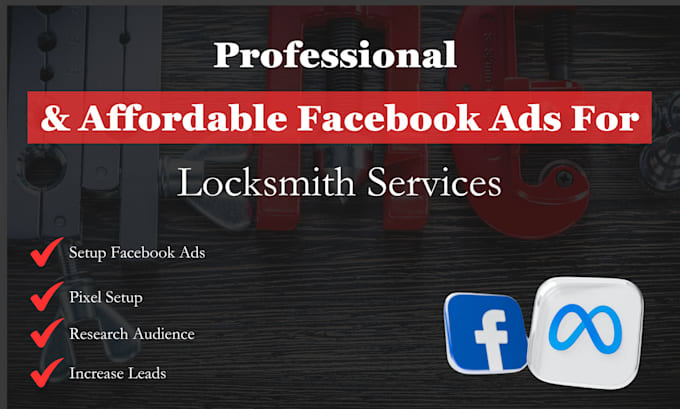 run facebook ads for locksmith