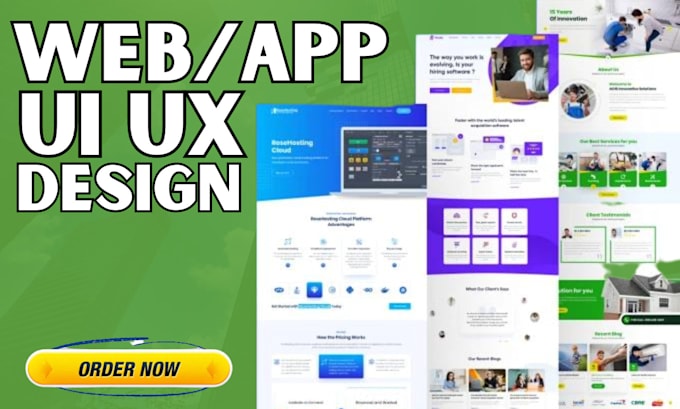Do creative ui ux web design by Asimiqbal1050 | Fiverr
