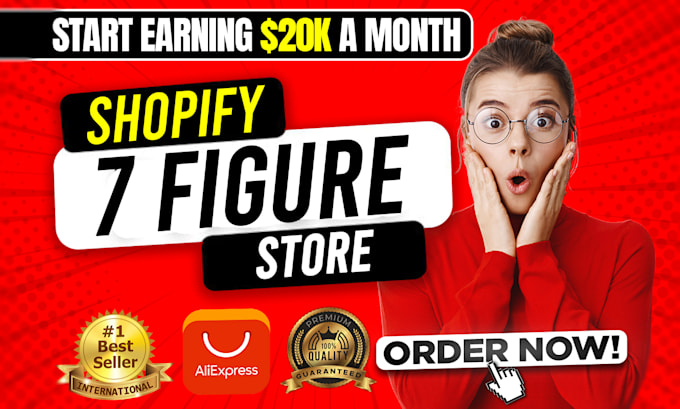 develop, design, and launch your ecommerce shopify website