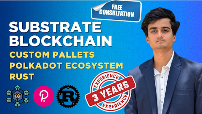 build custom blockchain pallets using rust substrate