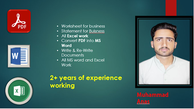 Enter data in excel type and retype document in msword