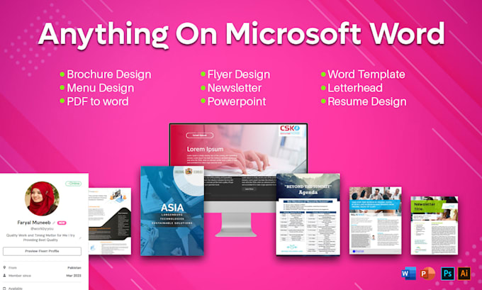 Design brochure flyer newsletter - Design Brochure Flyer Newsletter Resume Design Logo Menu 