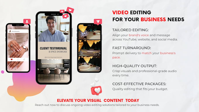 edit your yt video blogs, yt shorts, ig reels and tt edits
