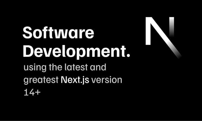 be the next js developer