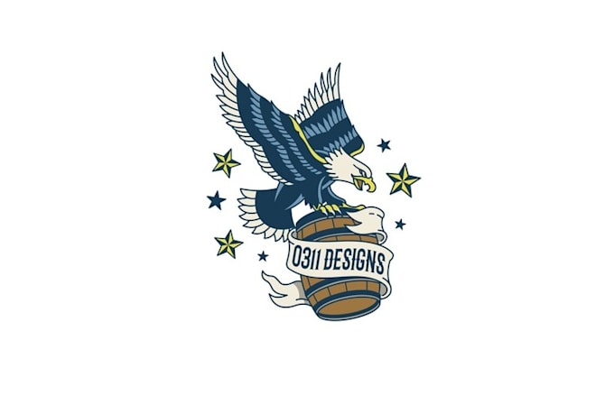 design looking nonprofit pinup style logo