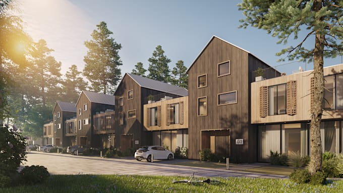 do exterior rendering,architecture rendering,exterior design