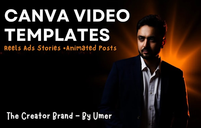 edit and design professional video templates for social media using canva pro