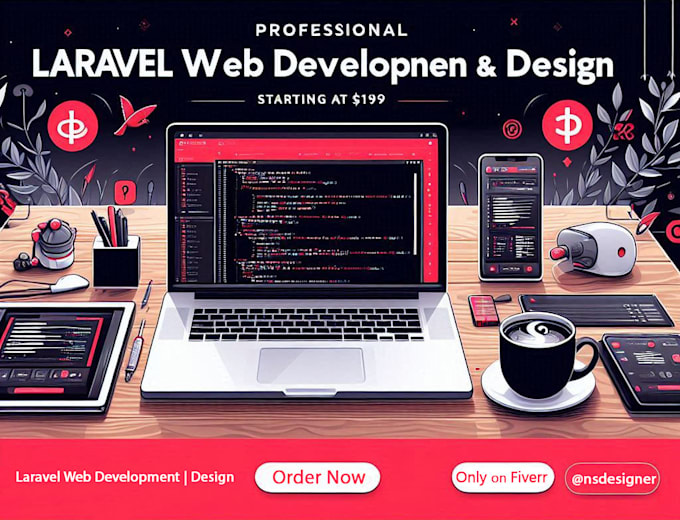 professional laravel web development and custom web design services