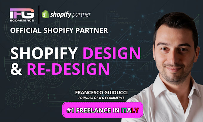 design or redesign your high performance shopify store for conversion
