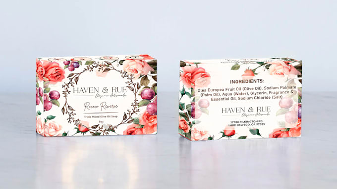 edit, vectorize, redesign, change, update, modify, your label and packaging