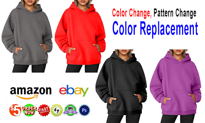 do pattern change, replacement, color change in photoshop