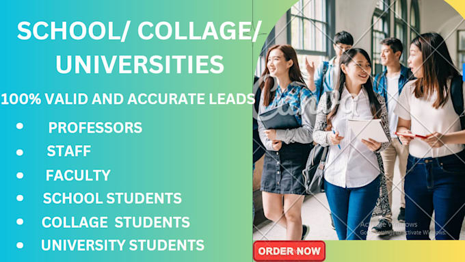 do targeted schools, colleges, universities lead lists