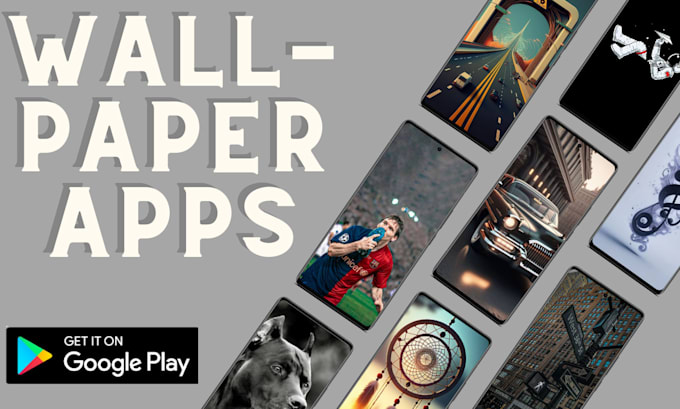 make a wallpaper application for play store