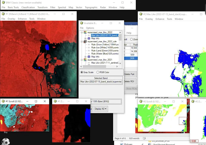 Analyze satellite imageries make maps and write gisbased reports by ...