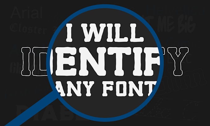perfectly identify any font from an image or pdf
