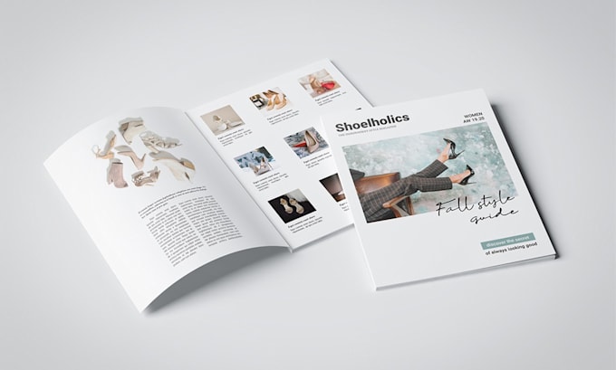design a professional brochure and product catalog
